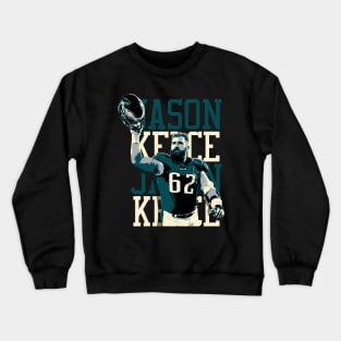 Jason Kelce Graphic Art Crewneck Sweatshirt